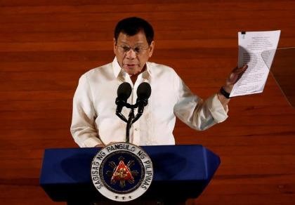 Thông điệp nhà nước đầu tiên của Tổng thống Philippines Duterte