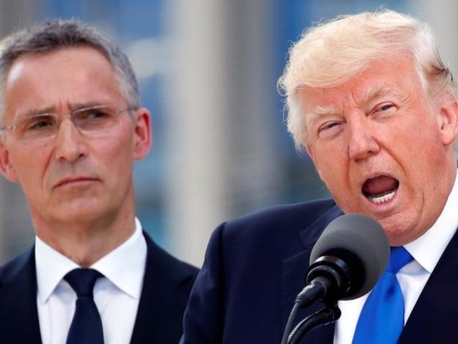 Ông Trump thẳng thắn nhắc NATO 'chuyện tiền nong'