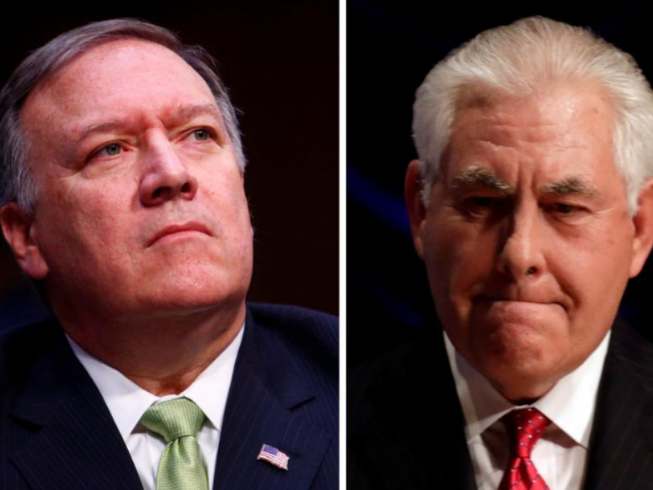 Rộ tin đồn Tổng thống Trump sắp đổi Ngoại trưởng Mỹ