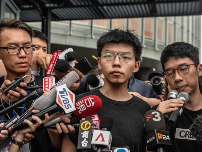 Hong Kong: Hoàng Chi Phong, Trần Hạo Nhiên bị bắt