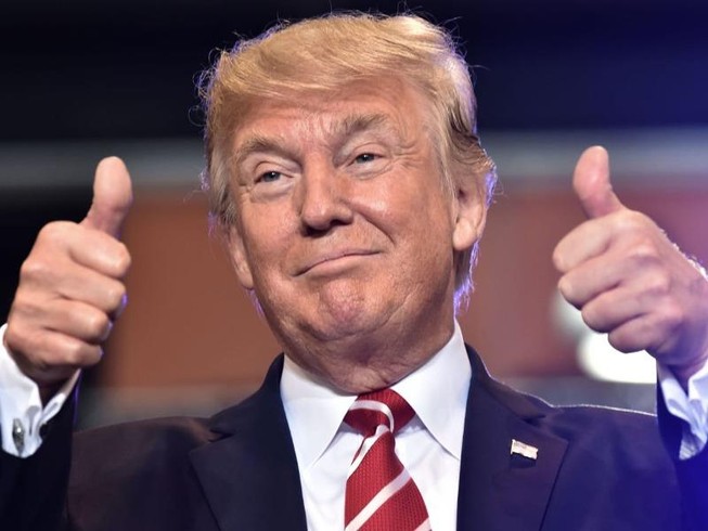 Đương kim Tổng thống Mỹ Donald Trump được dự đoán sẽ thắng chắc nhiệm kỳ hai. Ảnh: THE DAILY BEAST