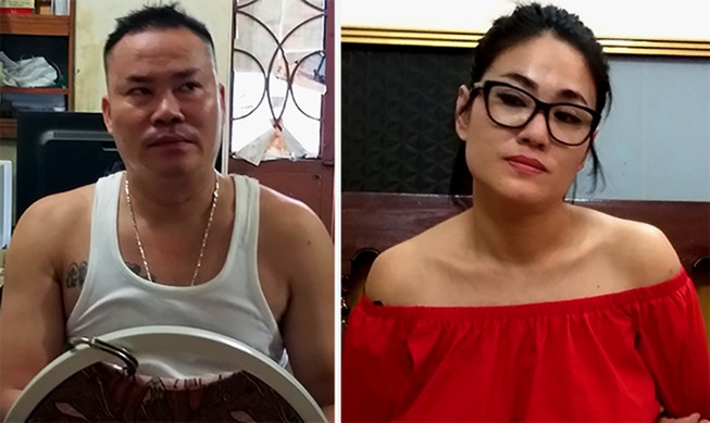 Đôi nam nữ điều hành đường dây ma tuý ở Hải Phòng