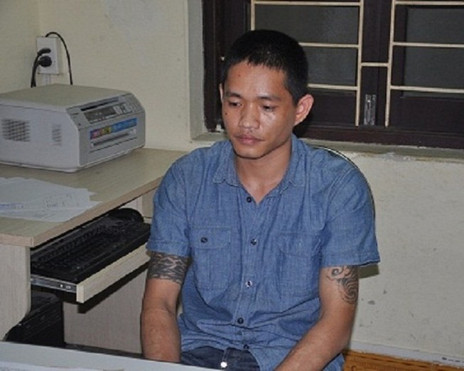 Trưởng "hàng" tại cơ quan công an năm 2015. Ảnh: ĐH