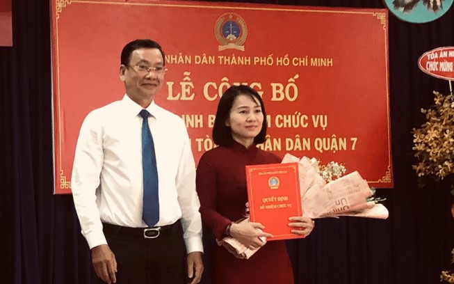 Nhân sự mới quận 7, TP.HCM