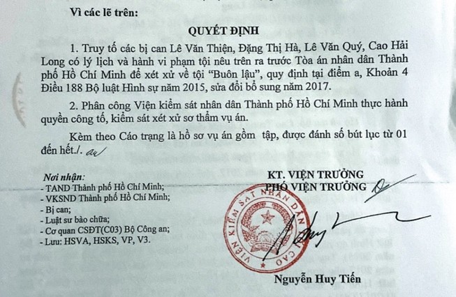 Truy tố giám đốc kéo các doanh nghiệp vào xuất khẩu trốn thuế