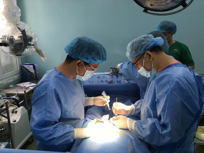 Vào chuồng chăm heo con, bị heo mẹ táp 'của quý'