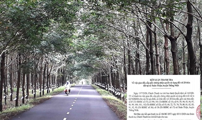 Biến đất nông trường thành của riêng
