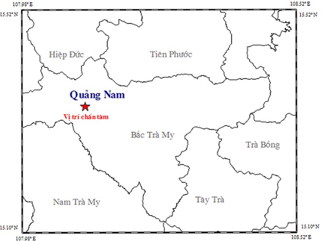 Nhiều người dân Quảng Nam chạy khỏi nhà vì động đất