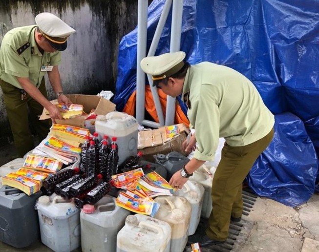 Bình Dương: Một cơ sở sản xuất nước mắm không rõ nguồn gốc