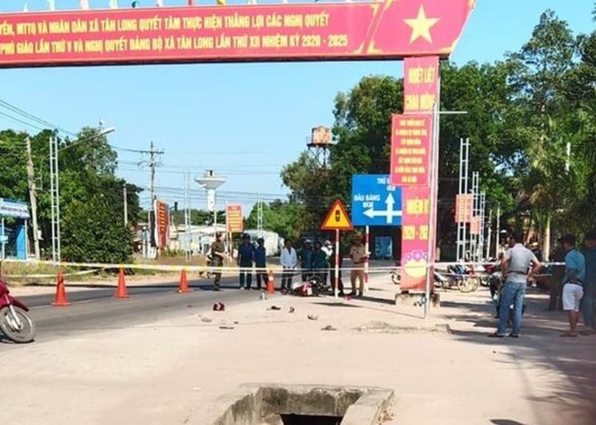 2 nghi phạm cướp giật tông gãy chân phó công an xã