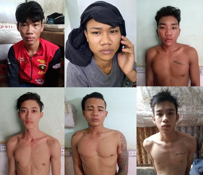 Bắt nhóm chuyên cướp, hiếp tại làng đại học