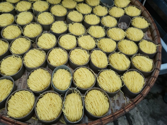 Hơn 10 tấn mì sợi tẩm hàn the