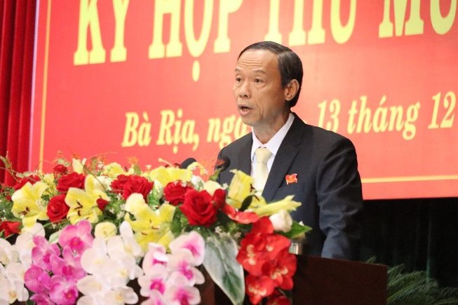 Bà Rịa-Vũng Tàu có tân chủ tịch UBND tỉnh