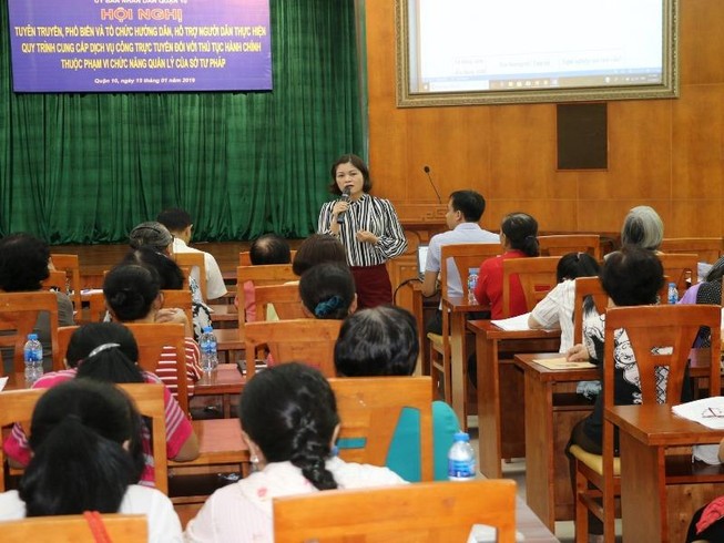 Đăng ký hộ tịch qua mạng