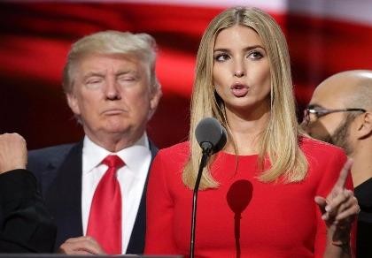 Con gái Trump 'quyên tiền' ủng hộ bà Clinton?