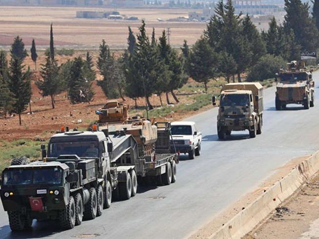 Thổ Nhĩ Kỳ bất ngờ điều quân tới biên giới với Syria