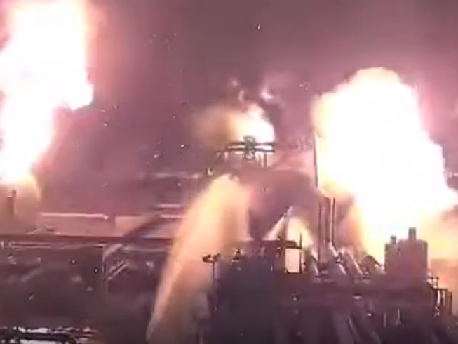 Video chưa từng công bố về vụ tấn công cơ sở dầu Saudi Arabia
