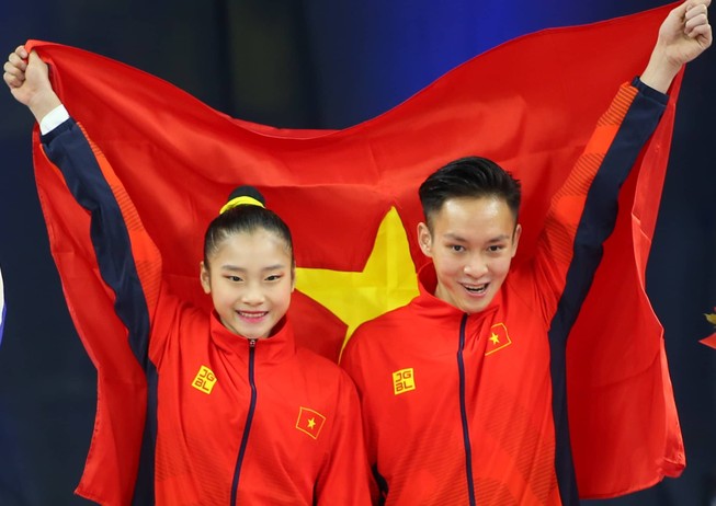 Thể dục dụng cụ VN lấy hết HCV ngày thi đấu thứ 9 ở SEA Games