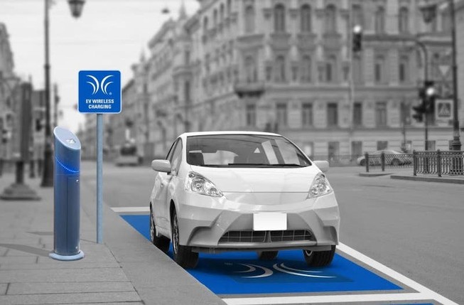 Xe điện sạc không dây 20 phút di chuyển được hơn 800km