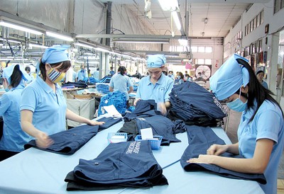Lao động dệt may có thu nhập bình quân 6 triệu đồng/tháng