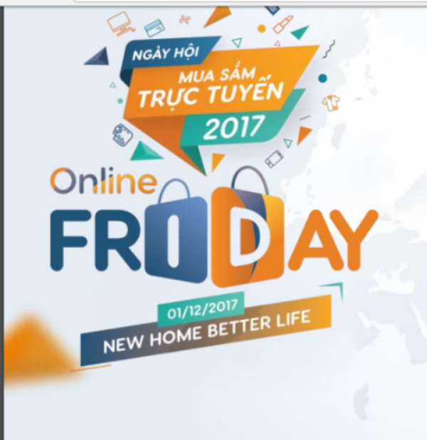 Nhiều sản phẩm giảm giá sốc ngày Online Friday 1-12