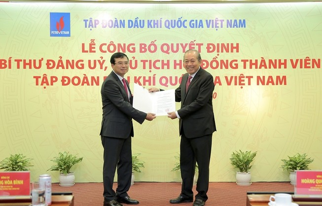 Phó Thủ tướng trao quyết định bổ nhiệm Chủ tịch PVN