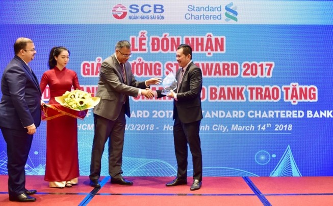 SCB nhận chứng chỉ PCI DSS và giải thưởng STP Award