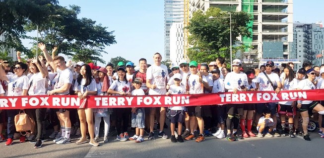 Manulife Việt Nam đồng hành cùng Terry Fox Run 2019