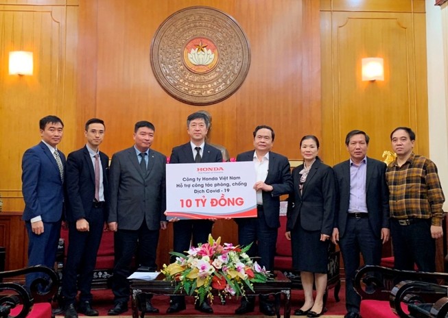 Honda chung tay cùng Chính phủ phòng chống dịch COVID-19