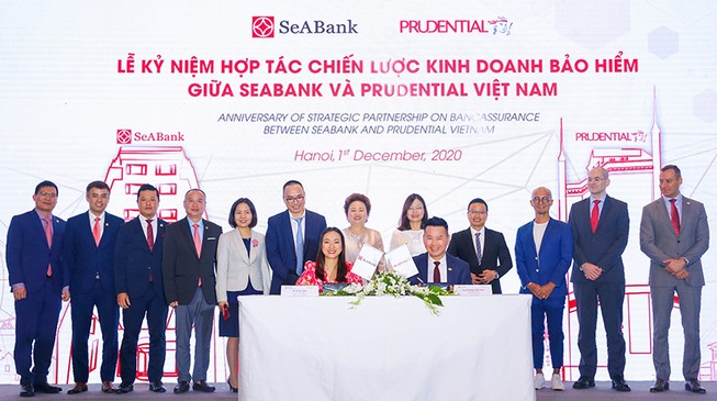 Prudential và SeABank tăng trải nghiệm sản phẩm bảo hiểm số