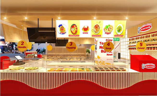 Sắp khai trương “Nhà hàng Acecook Buffet Mì ly” đầu tiên