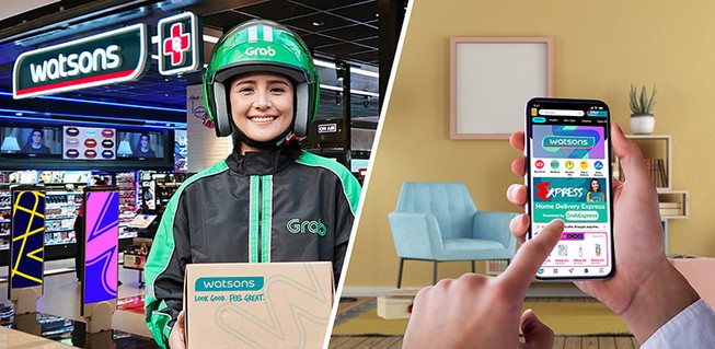 A.S. Watson và Grab công bố hợp tác O+O