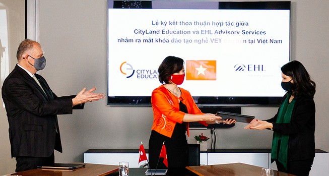 Cityland Education hợp tác EHL đào tạo nhà hàng, khách sạn