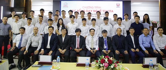 Khai giảng khóa 3 chương trình “Học bổng dạy nghề Toyota”