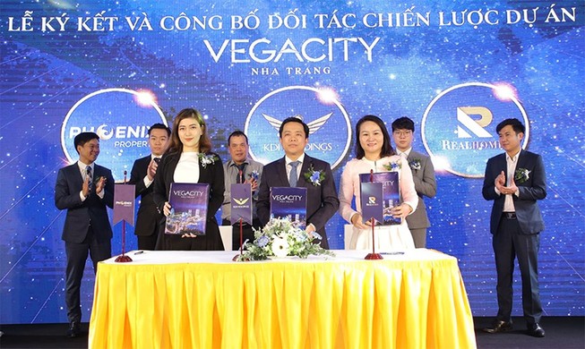 Dự án Vega City Nha Trang công bố đối tác chiến lược
