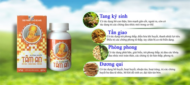 Các chuyên gia đánh giá cao Xương khớp Tâm An