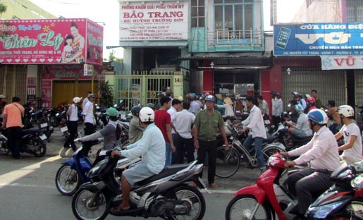 Nghi án dàn dựng vụ cướp kề dao bà chủ thẩm mỹ viện