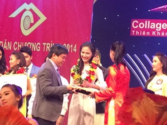 Mỹ Linh đoạt Én vàng 2014