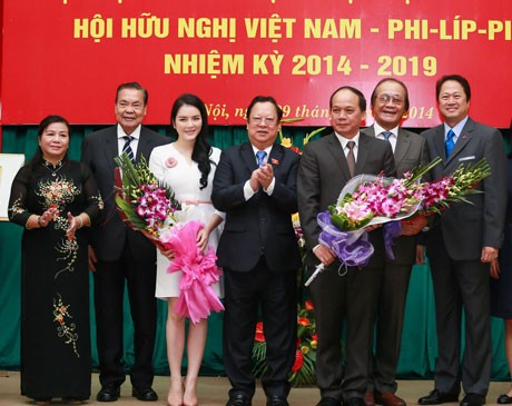 Lý Nhã Kỳ trở thành Ủy viên ban thường vụ Hội hữu nghị Việt Nam- Philippines