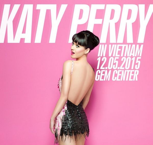 Siêu sao nhạc Pop Katy Perry sẽ đến Việt Nam