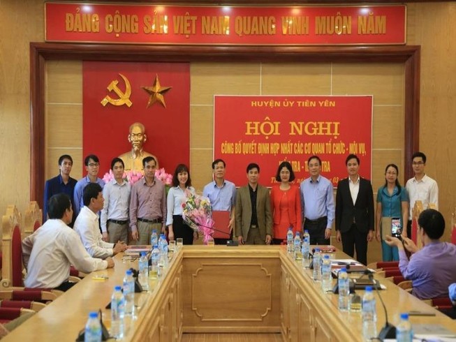 Quảng Ninh hợp nhất nhiều cơ quan đảng - chính quyền