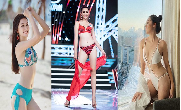 Á hậu Tường San khoe dáng bikini trước đêm chung kết