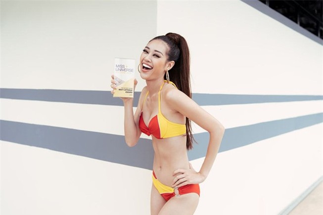 Khánh Vân xuất sắc đoạt giải Best catwalk Hoa hậu Hoàn vũ