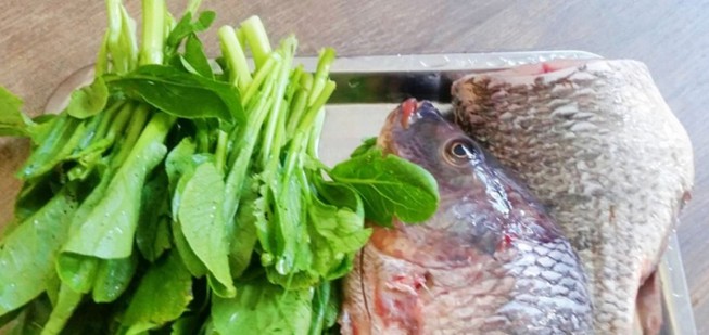 Thử canh rau cải cá rô đi nào!