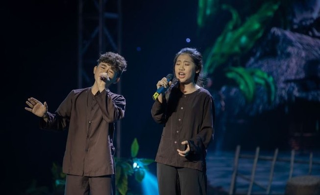Ca khúc làm Văn Minh-Ngọc Giàu đạt quán quân Cặp đôi vàng nhí