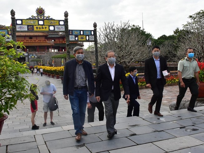 Không đón khách tham quan di tích Huế vì COVID-19