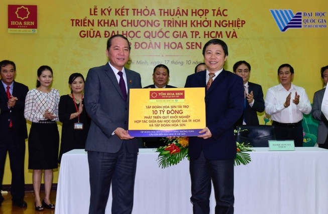 Hơn 10 tỉ đồng hỗ trợ sinh viên khởi nghiệp