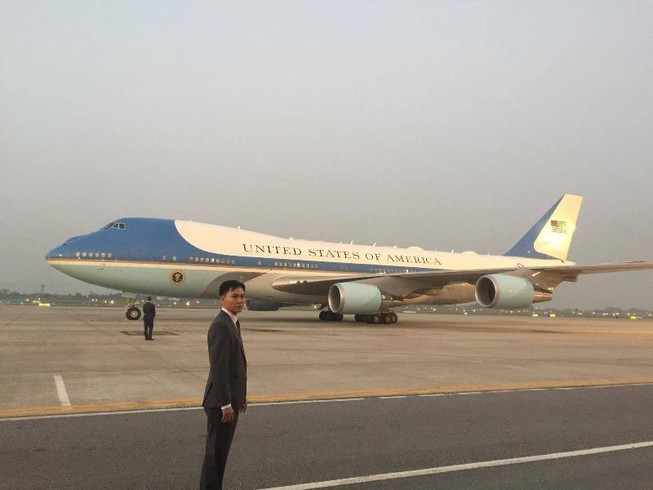 Tổng thống Mỹ Donald Trump đã đến Hà Nội
