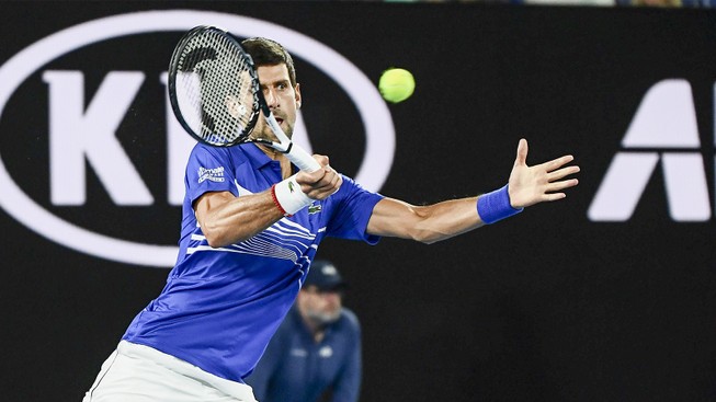 Djokovic “bắn hạ” Tsonga, đi tiếp vào vòng 3 Úc mở rộng