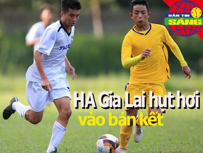 HA Gia Lai hụt hơi vô bán kết; Nadal, Federer dắt nhau đi tiếp